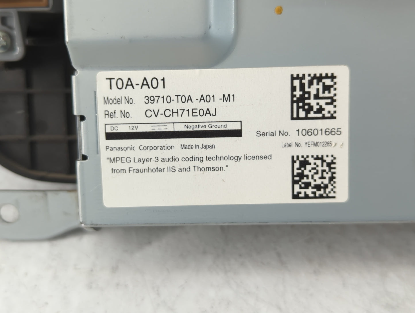 2012-2012 Honda Cr-v Information Display Screen - Oemusedautoparts1.com