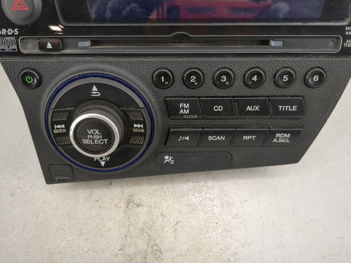 2011-2012 Honda Cr-Z Radio AM FM Cd Player Receiver Replacement P/N:39100-SZT-C21 PH-3309H, 276-0678-12 Fits Fits 2011 2012 
