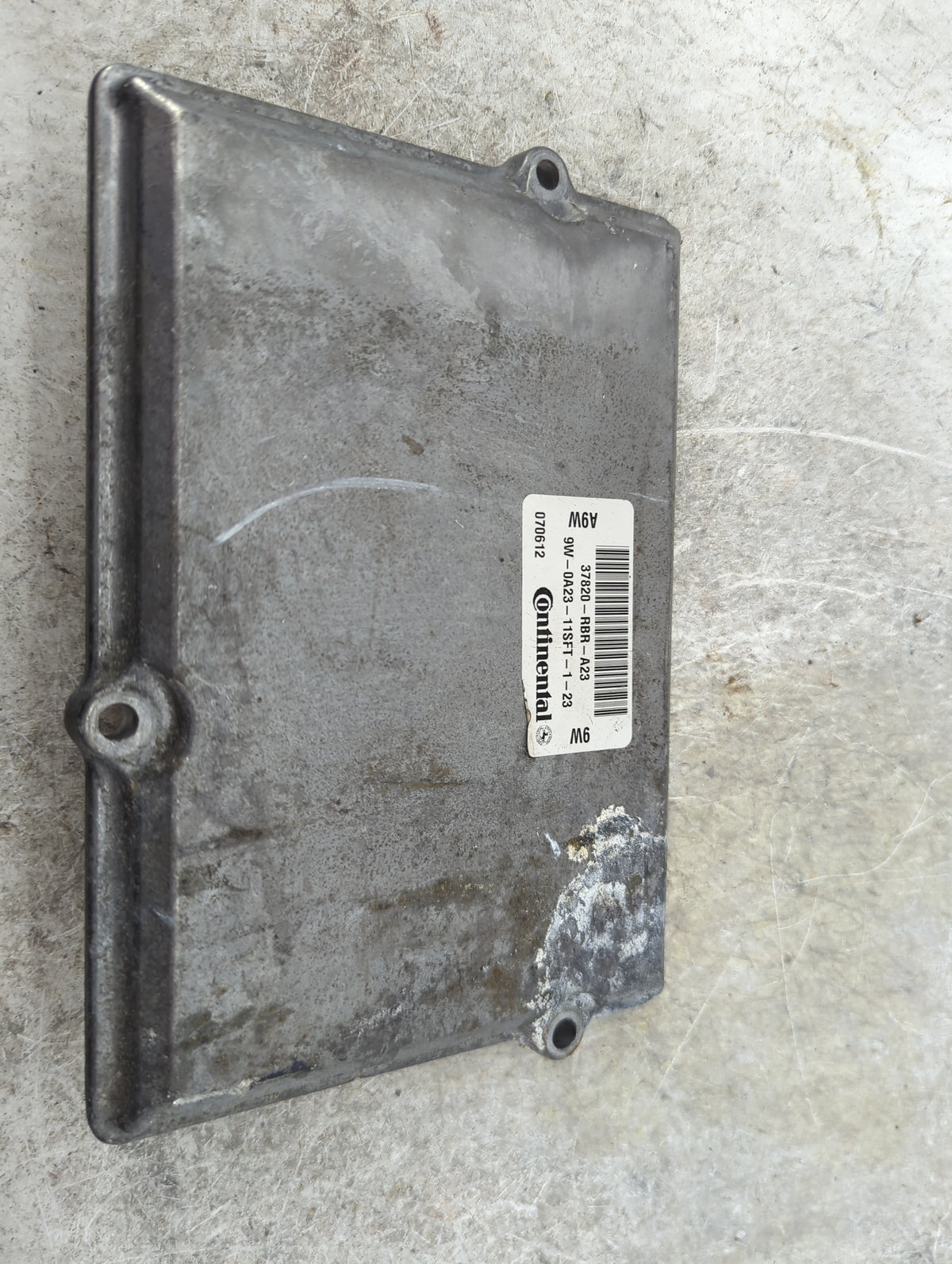 2012 Honda Crosstour PCM Engine Control Computer ECU ECM PCU OEM P/N:37820-RBR-A23 9W-0A23-11SFT-1-23 Fits OEM Used Auto Par