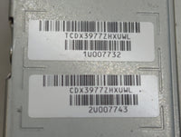 2012 Honda Crosstour Radio AM FM Cd Player Receiver Replacement P/N:39110-TP6-A022-M1 39110-TP6-A010-M1 Fits OEM Used Auto P