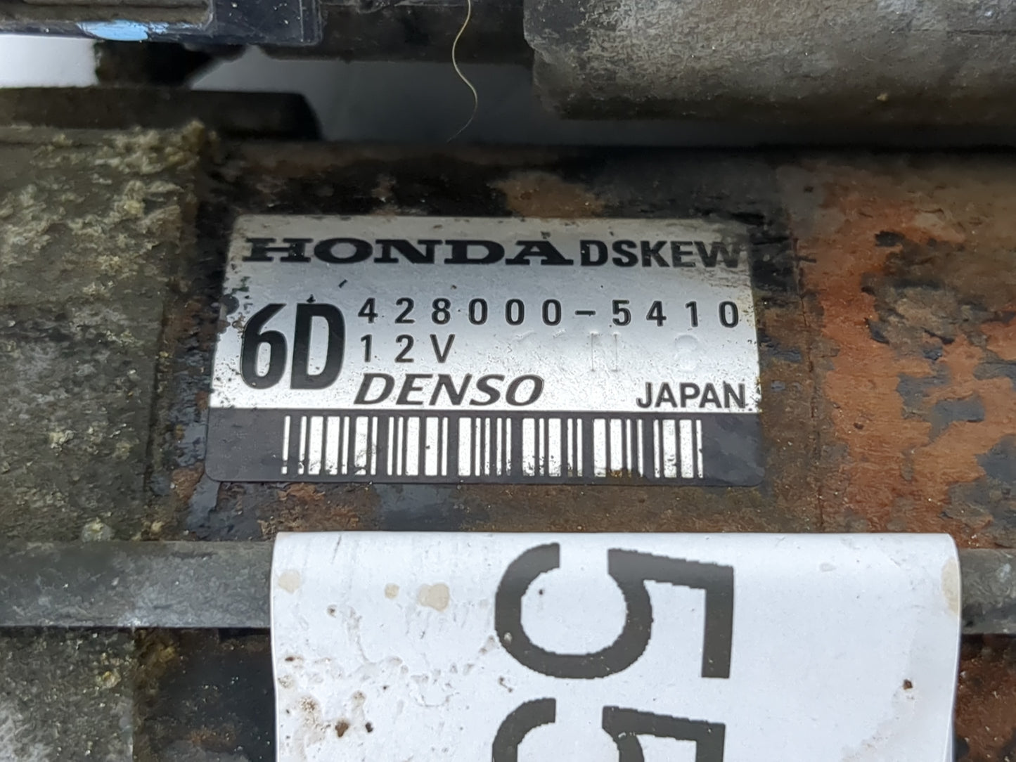 2009-2014 Honda Fit Car Starter Motor Solenoid OEM P/N:428000-5410 Fits Fits 2009 2010 2011 2012 2013 2014 OEM Used Auto Par