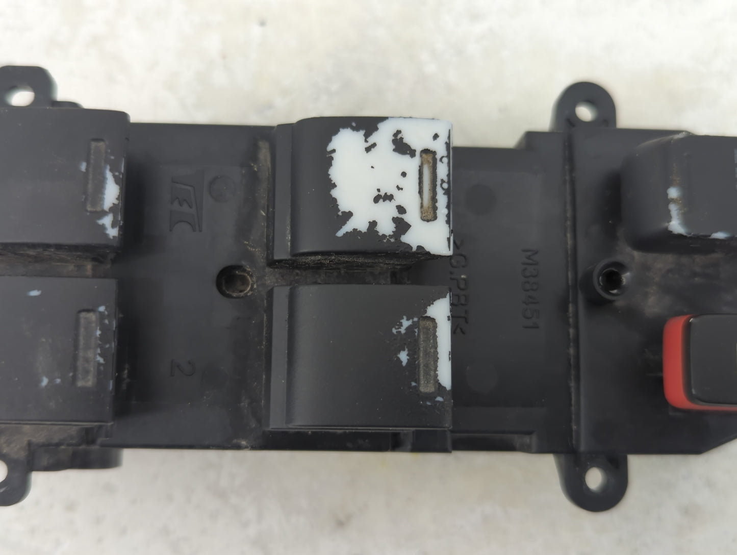2009-2014 Honda Fit Master Power Window Switch Replacement Driver Side Left Fits Fits 2009 2010 2011 2012 2013 2014 OEM Used