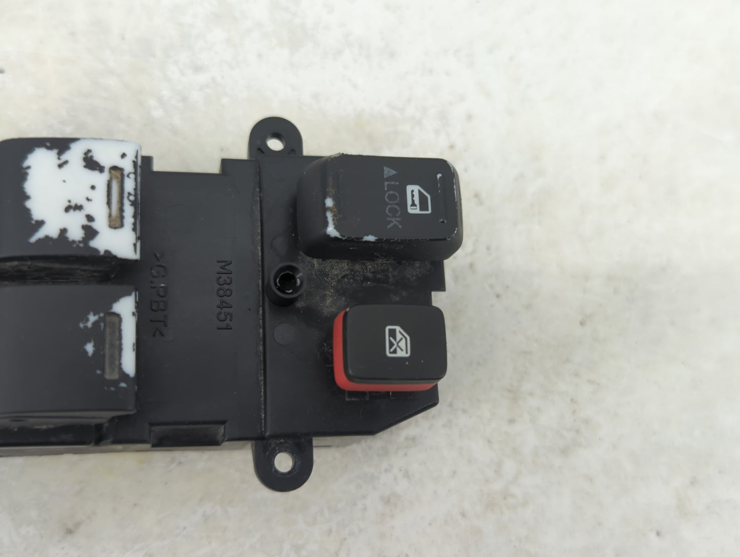 2009-2014 Honda Fit Master Power Window Switch Replacement Driver Side Left Fits Fits 2009 2010 2011 2012 2013 2014 OEM Used