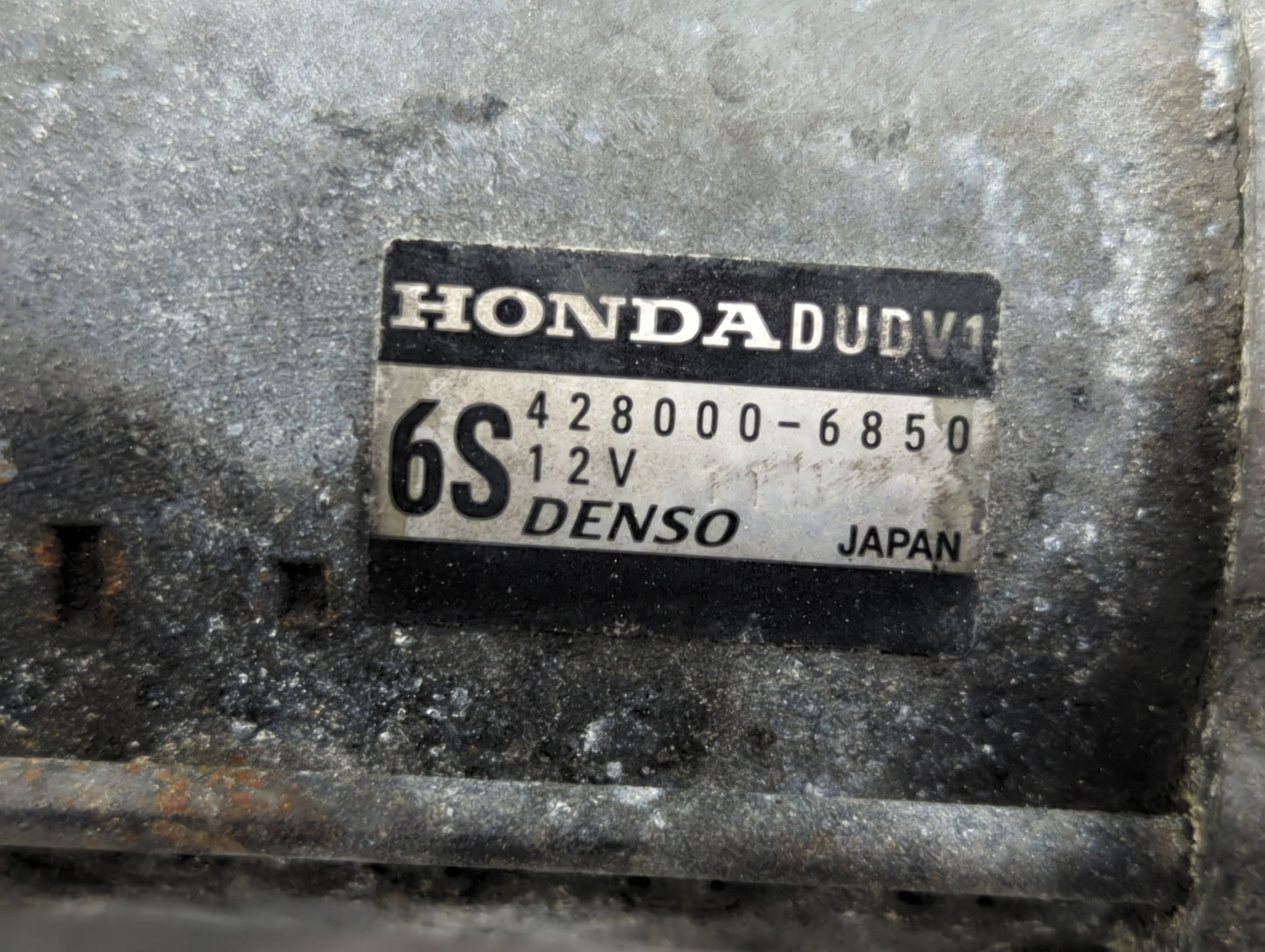 2011-2013 Honda Odyssey Car Starter Motor Solenoid OEM Fits Fits 2009 2010 2011 2012 2013 OEM Used Auto Parts - Oemusedautop