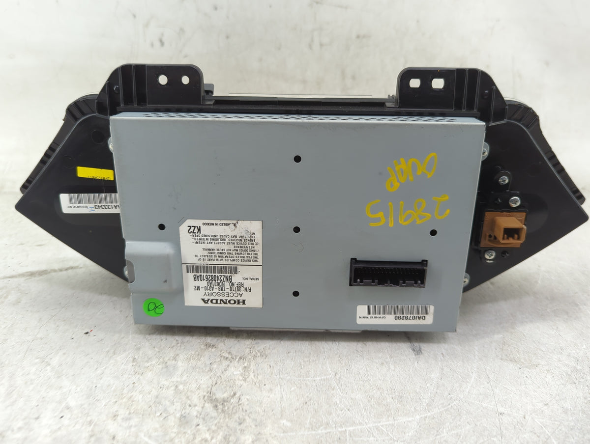 2011-2013 Honda Odyssey Information Display Screen 1109521 - Oemusedautoparts1.com