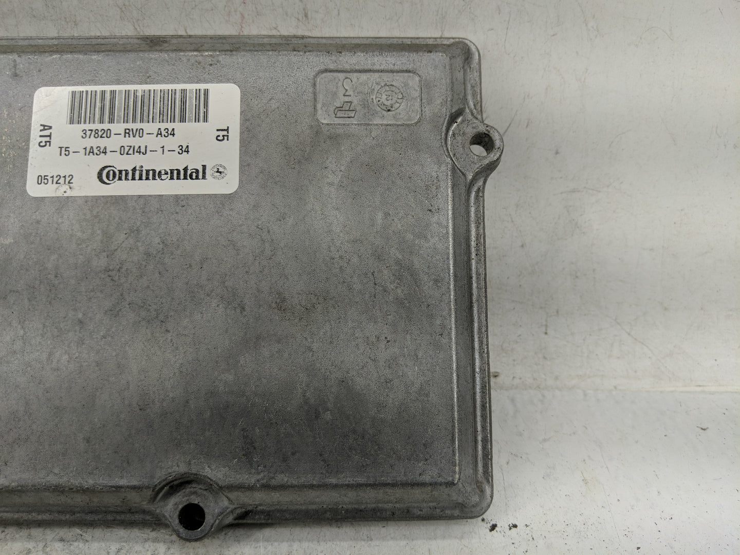 2012 Honda Odyssey PCM Engine Control Computer ECU ECM PCU OEM P/N:T5-1A34-0ZI4J-1-34 37820-RV0-A34 Fits OEM Used Auto Parts