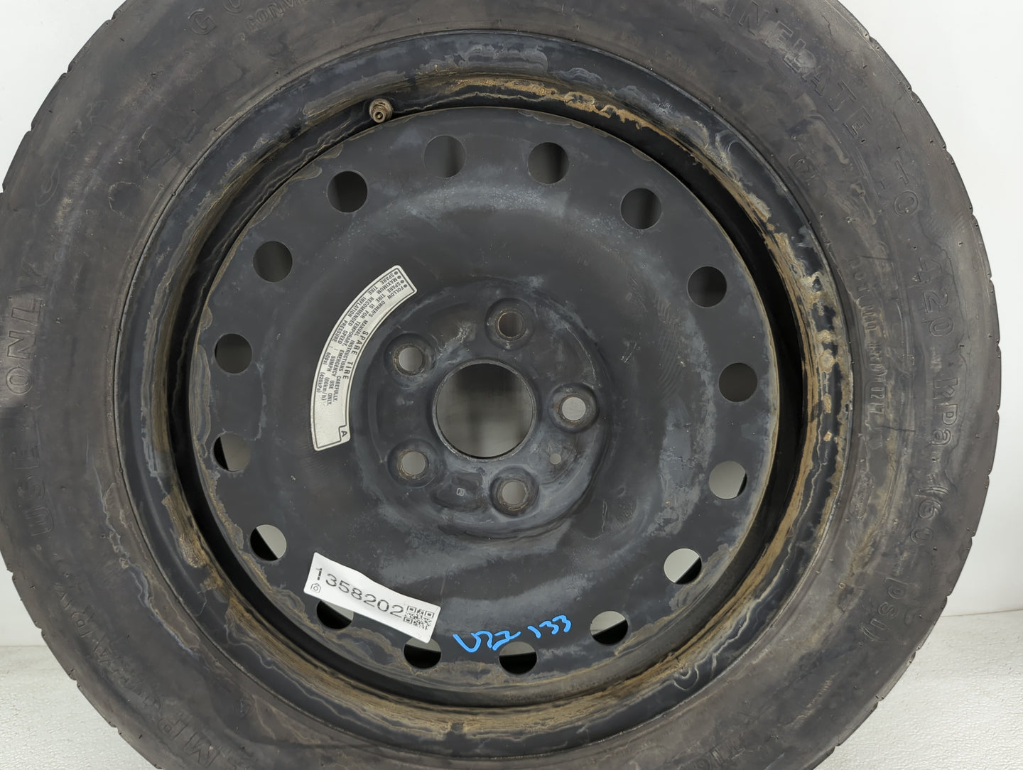 Honda Odyssey Spare Donut Tire Wheel Rim Oem - Oemusedautoparts1.com