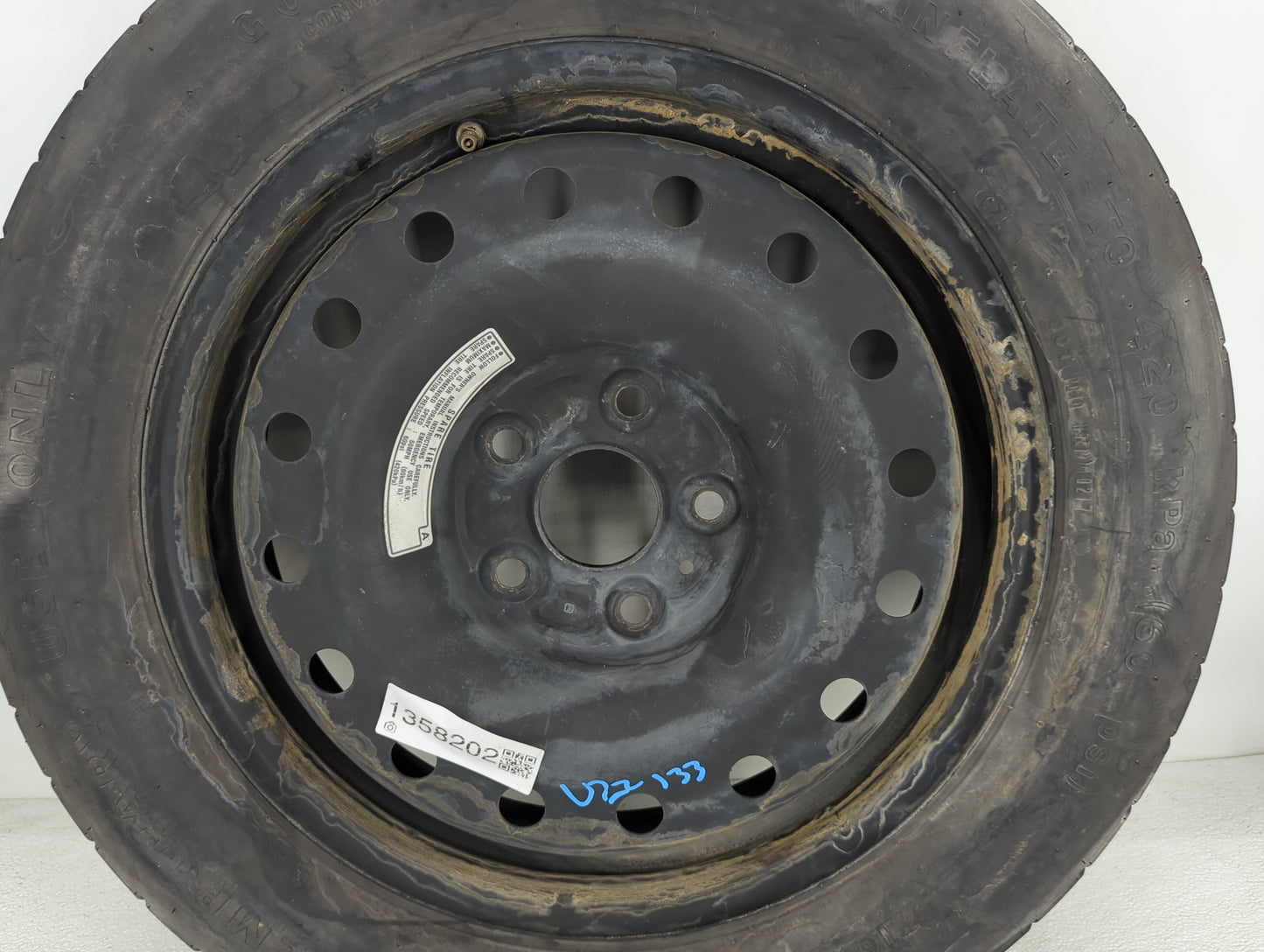 Honda Odyssey Spare Donut Tire Wheel Rim Oem - Oemusedautoparts1.com
