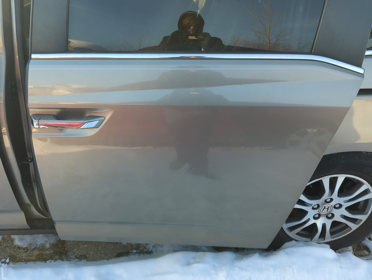 2011-2017 Honda Odyssey Driver Rear Door Oem 1365095 - Oemusedautoparts1.com