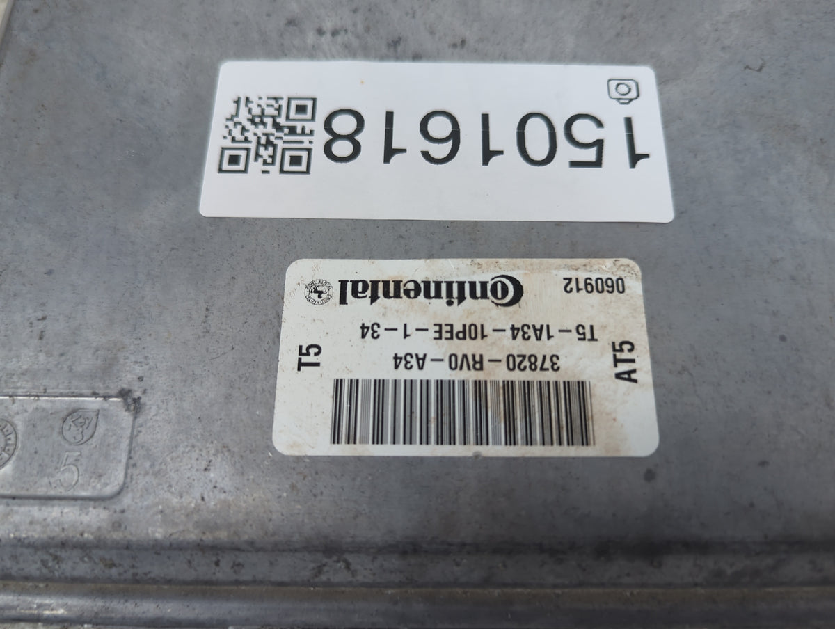 2012 Honda Odyssey PCM Engine Control Computer ECU ECM PCU OEM P/N:37820-RV0-A34 T5-1A34-10PEE-1-34 Fits OEM Used Auto Parts