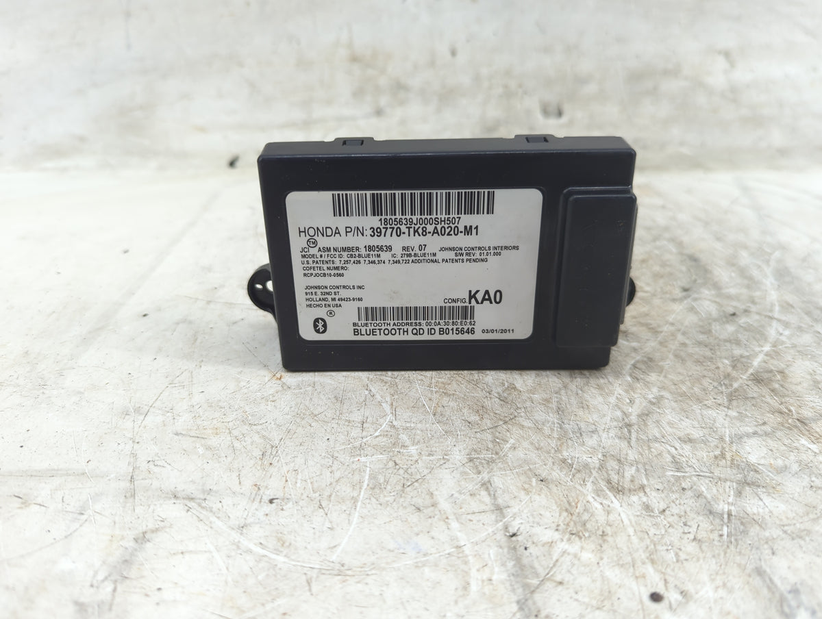 2011-2013 Honda Odyssey Communication Control Module 1502049 - Oemusedautoparts1.com