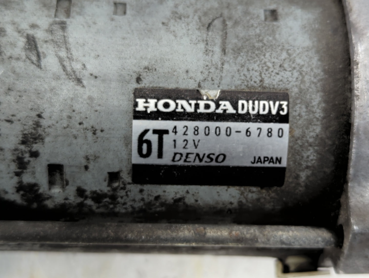 2011-2013 Honda Odyssey Car Starter Motor Solenoid OEM P/N:428000-6780 Fits Fits 2010 2011 2012 2013 OEM Used Auto Parts - O