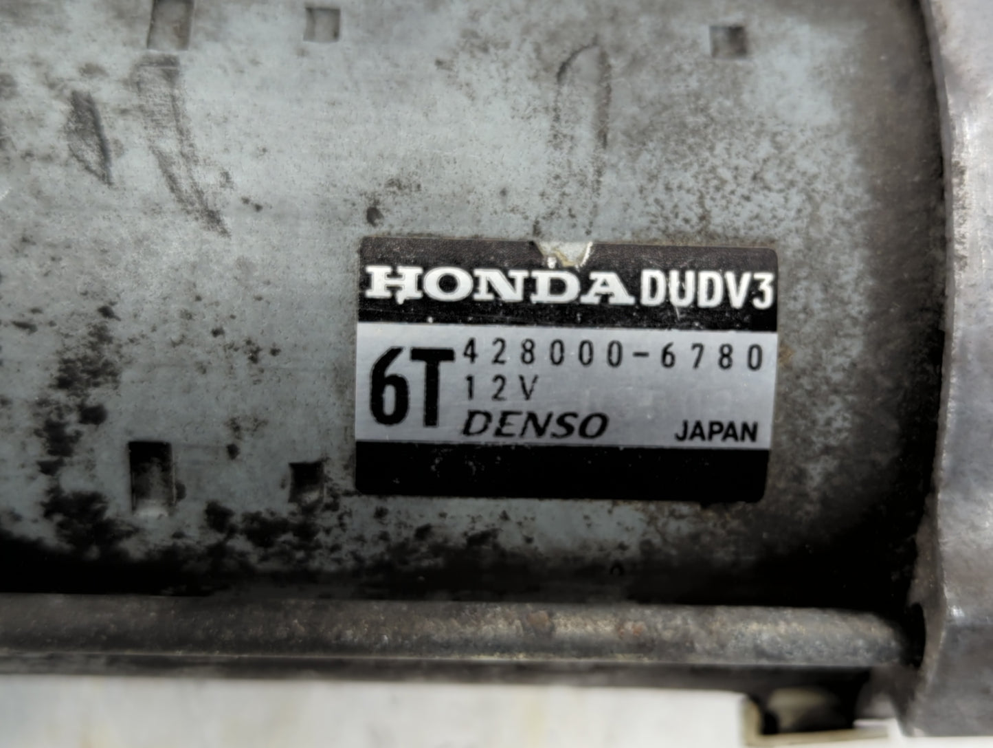 2011-2013 Honda Odyssey Car Starter Motor Solenoid OEM P/N:428000-6780 Fits Fits 2010 2011 2012 2013 OEM Used Auto Parts - O