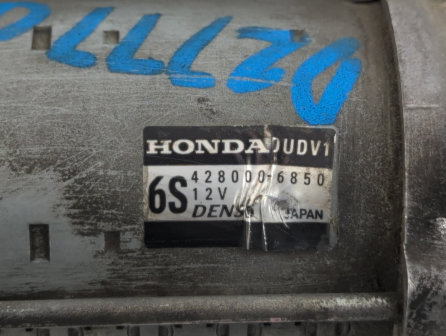 2011-2013 Honda Odyssey Car Starter Motor Solenoid OEM P/N:428000-6850 Fits Fits 2009 2010 2011 2012 2013 OEM Used Auto Part