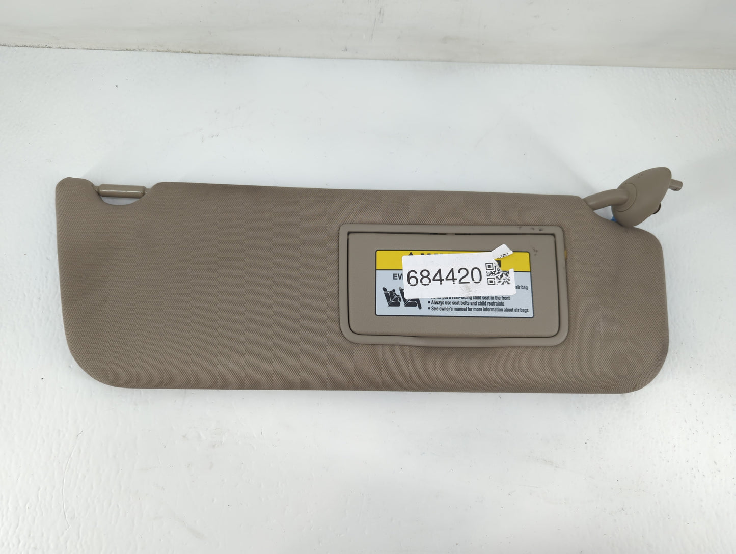 2011-2017 Honda Odyssey Sun Visor Shade Replacement Passenger Right Mirror Fits Fits 2011 2012 2013 2014 2015 2016 2017 OEM 