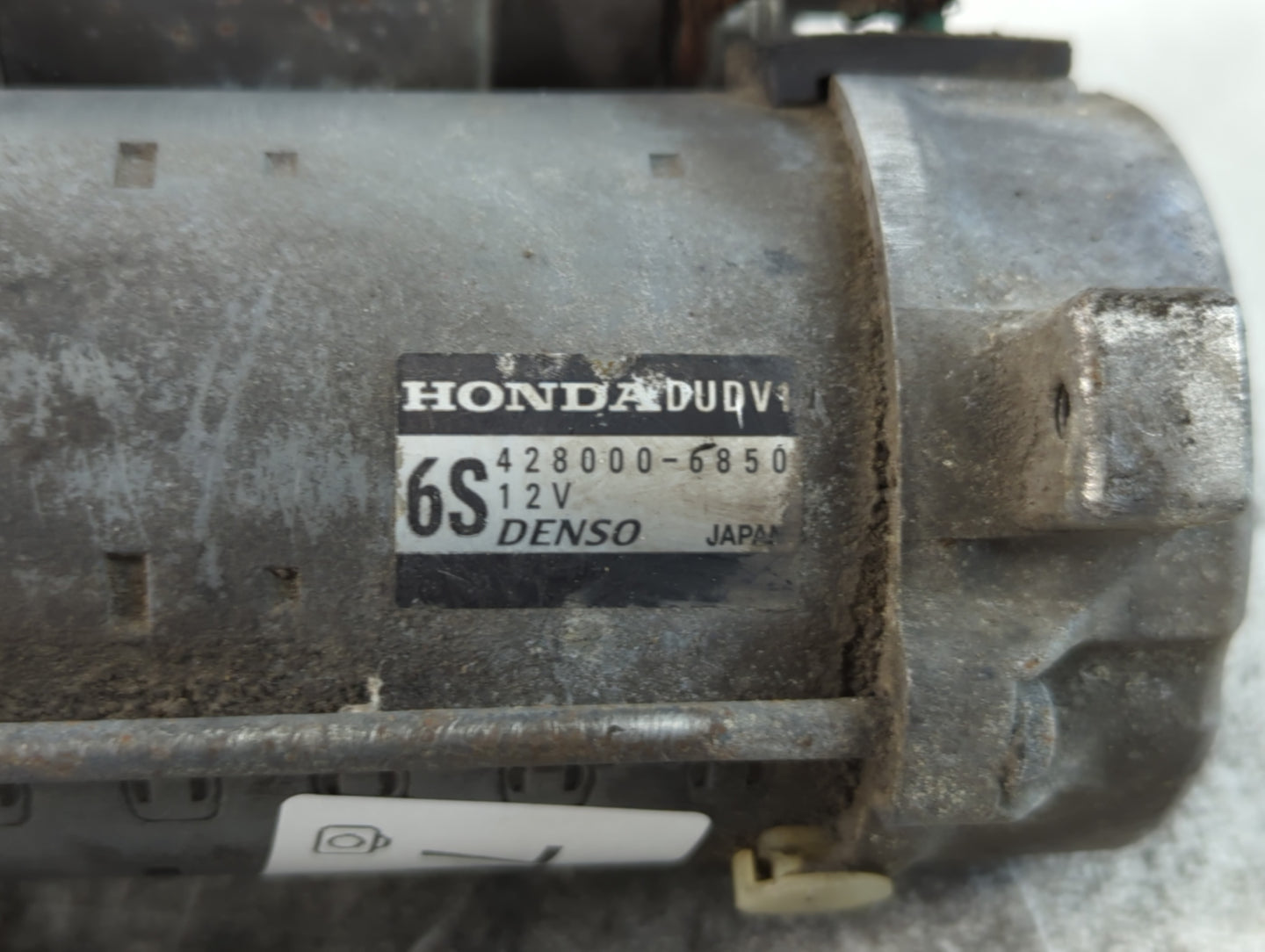 2011-2013 Honda Odyssey Car Starter Motor Solenoid OEM P/N:428000-6850 Fits Fits 2009 2010 2011 2012 2013 OEM Used Auto Part