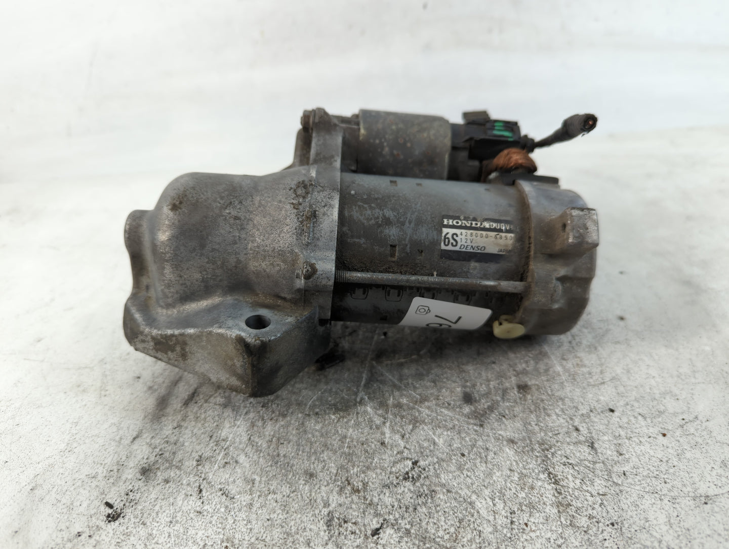 2011-2013 Honda Odyssey Car Starter Motor Solenoid OEM P/N:428000-6850 Fits Fits 2009 2010 2011 2012 2013 OEM Used Auto Part