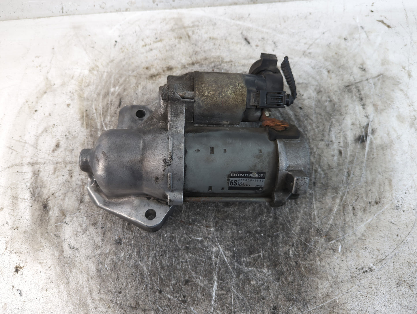 2011-2013 Honda Odyssey Car Starter Motor Solenoid OEM P/N:428000-6850 Fits Fits 2009 2010 2011 2012 2013 OEM Used Auto Part