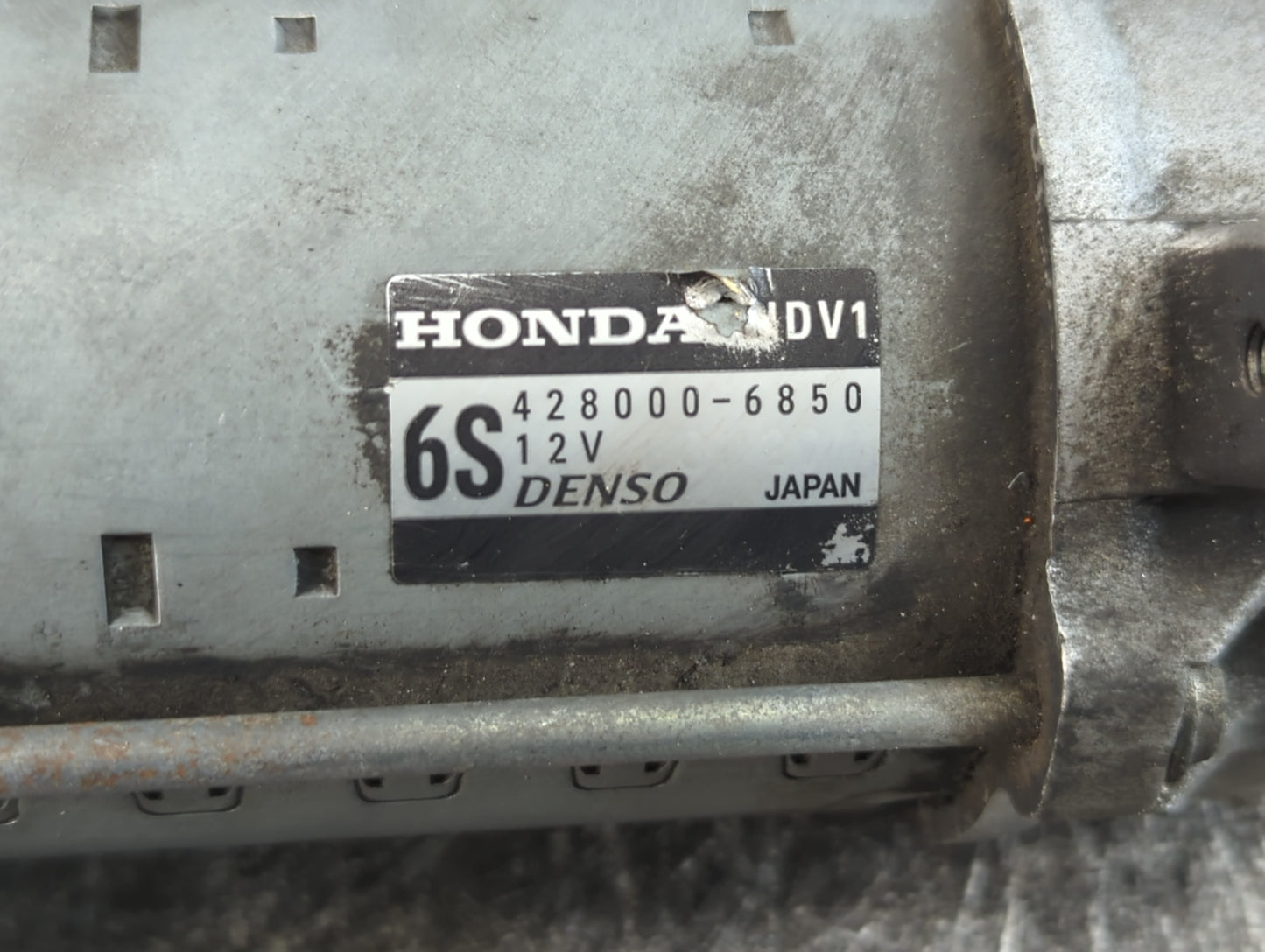 2011-2013 Honda Odyssey Car Starter Motor Solenoid OEM P/N:428000-6850 Fits Fits 2009 2010 2011 2012 2013 OEM Used Auto Part