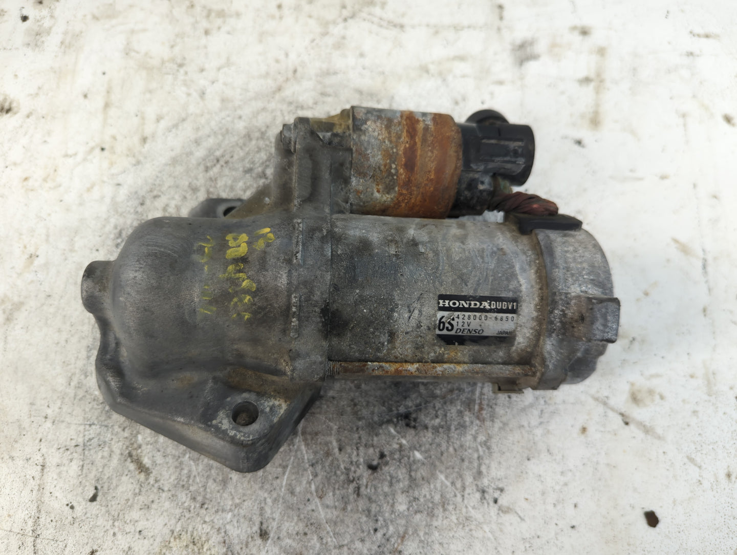 2011-2013 Honda Odyssey Car Starter Motor Solenoid OEM P/N:428000-6850 Fits Fits 2009 2010 2011 2012 2013 OEM Used Auto Part