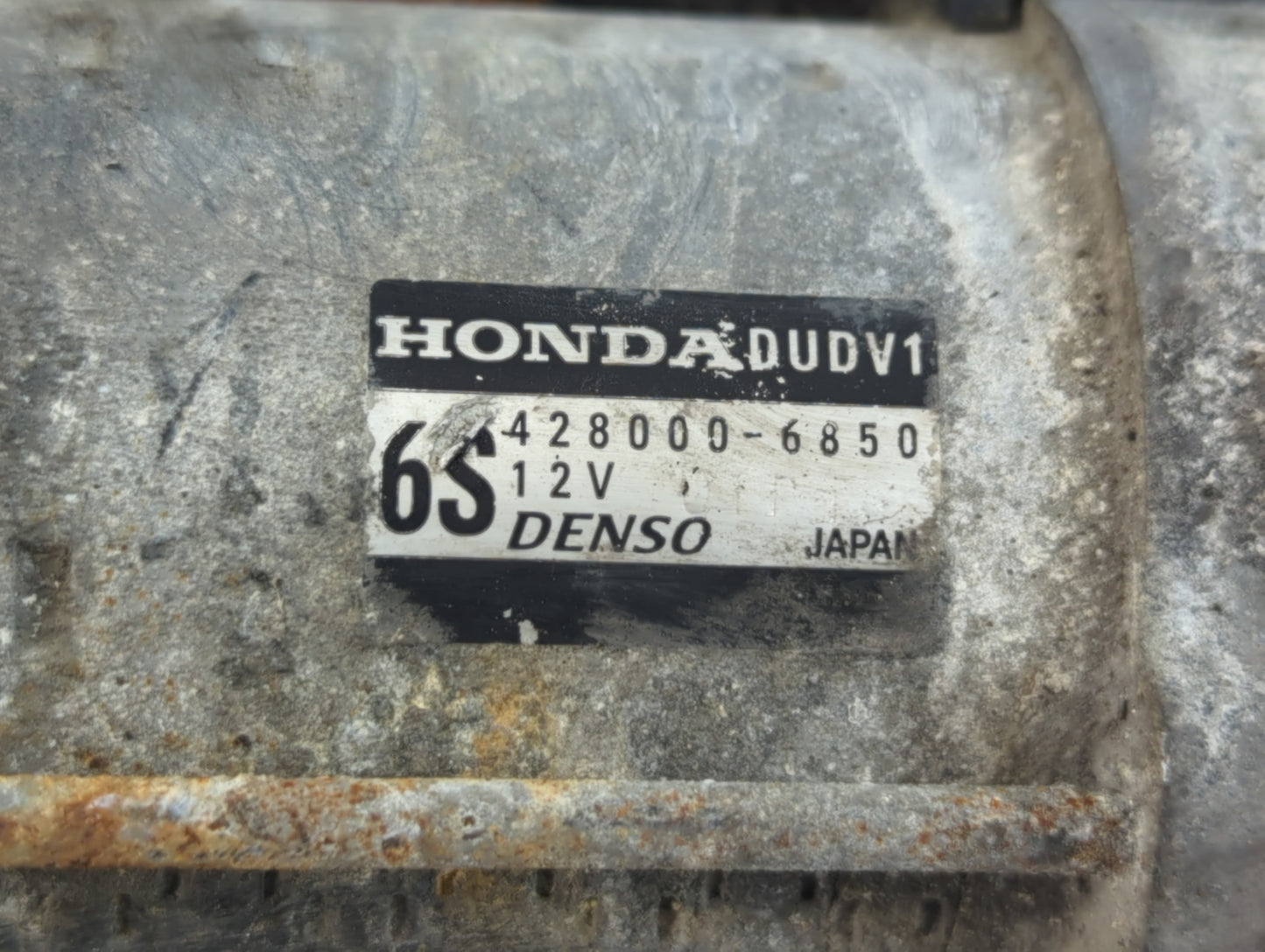 2011-2013 Honda Odyssey Car Starter Motor Solenoid OEM P/N:428000-6850 Fits Fits 2009 2010 2011 2012 2013 OEM Used Auto Part
