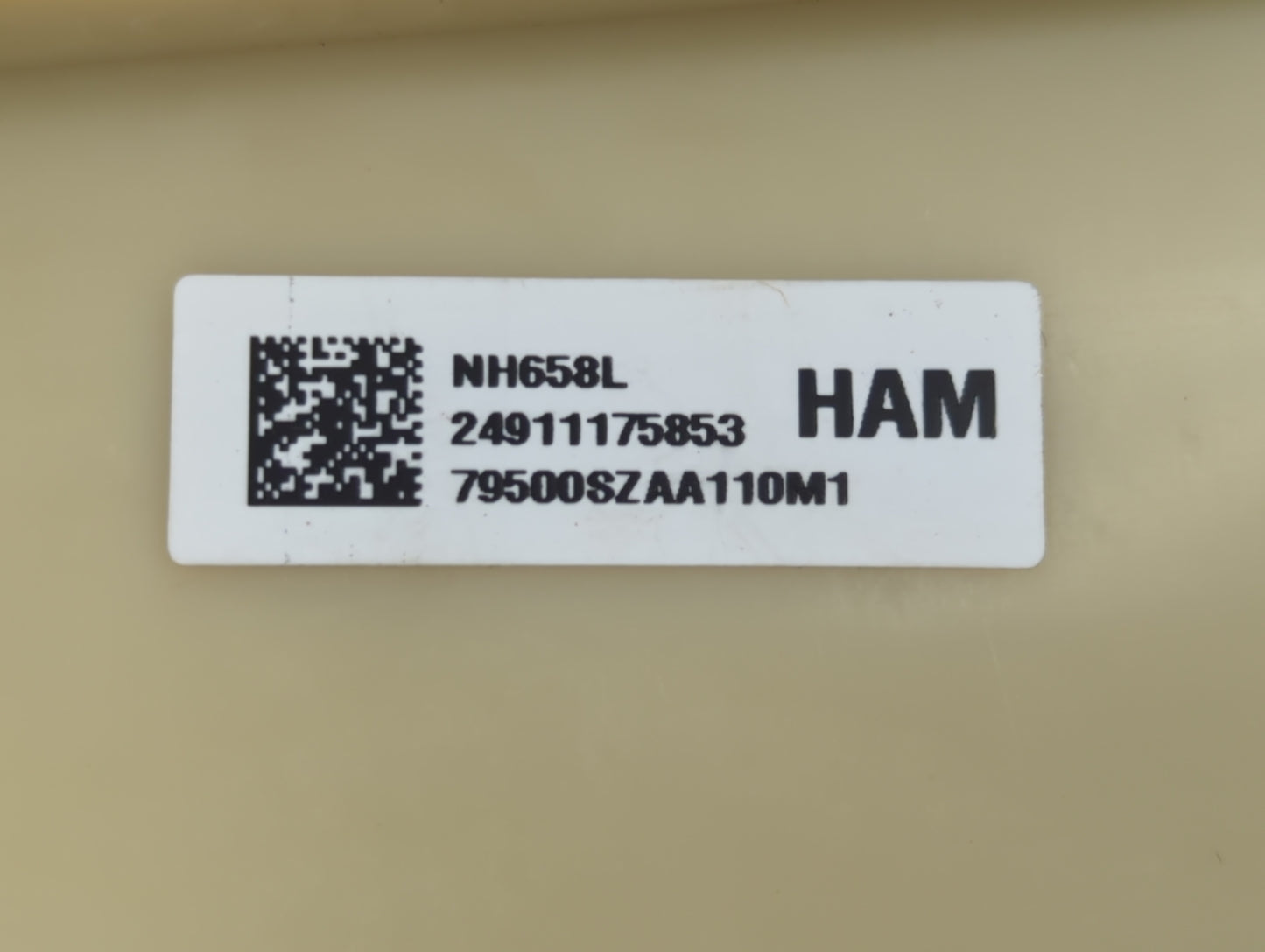 2012 Honda Pilot Climate Control Module Temperature AC/Heater Replacement P/N:NH658L Fits OEM Used Auto Parts - Oemusedautop