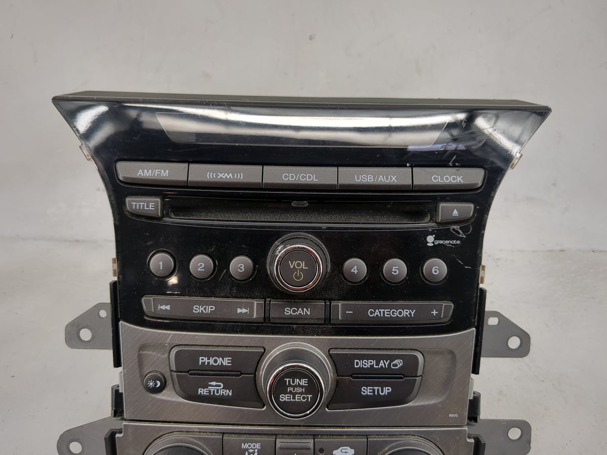 2012 Honda Pilot Radio AM FM Cd Player Receiver Replacement P/N:39100-SZA-A311-M1 CQ-JH81E2GX OEM Used Auto Parts - Oemuseda