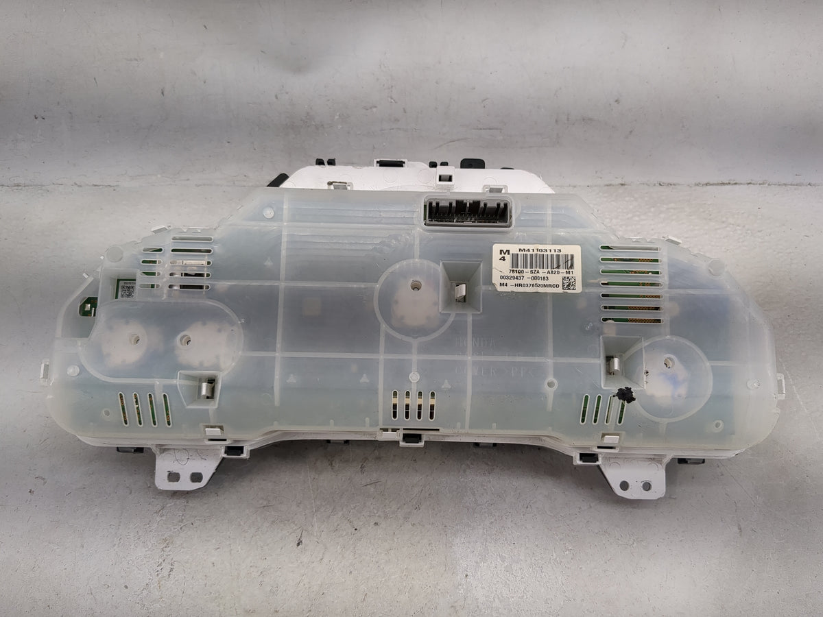 2009-2015 Honda Pilot Instrument Cluster Speedometer Gauges P/N:78100-SZA-A820-M1 Miles:196K Fits OEM Used Auto Parts - Oemu