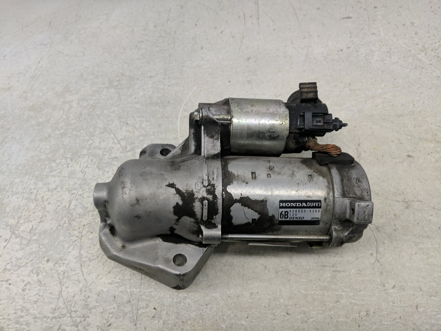 2009-2015 Honda Pilot Car Starter Motor Solenoid OEM P/N:428000-5380 Fits Fits 2008 2009 2010 2011 2012 2013 2014 2015 OEM U