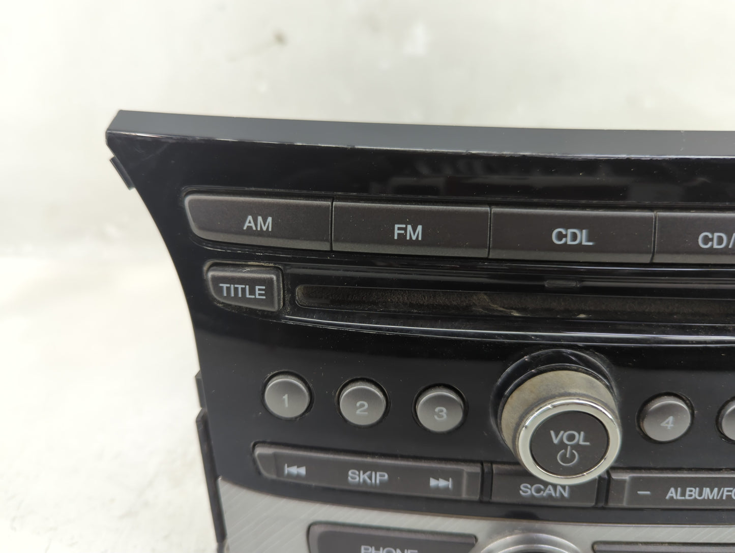 2012 Honda Pilot Radio AM FM Cd Player Receiver Replacement P/N:39100-SZA-L111-M1 Fits OEM Used Auto Parts - Oemusedautopart