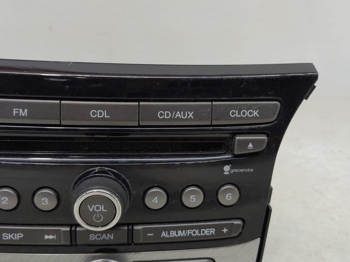 2012 Honda Pilot Radio AM FM Cd Player Receiver Replacement P/N:39100-SZA-L111-M1 Fits OEM Used Auto Parts - Oemusedautopart