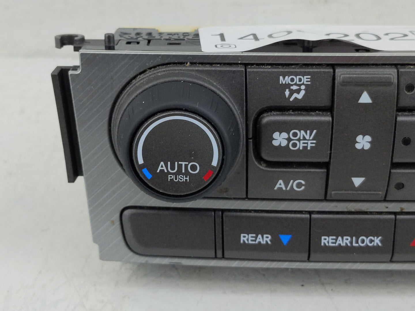 2012 Honda Pilot Climate Control Module Temperature AC/Heater Replacement P/N:79600SZAA910M1 Fits OEM Used Auto Parts - Oemu