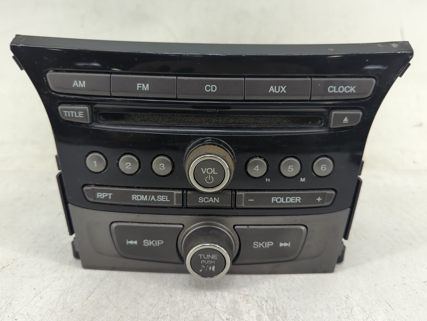 2012 Honda Pilot Radio AM FM Cd Player Receiver Replacement Fits OEM Used Auto Parts - Oemusedautoparts1.com