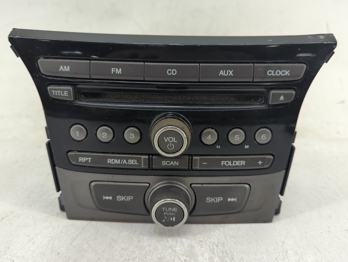 2012 Honda Pilot Radio AM FM Cd Player Receiver Replacement Fits OEM Used Auto Parts - Oemusedautoparts1.com