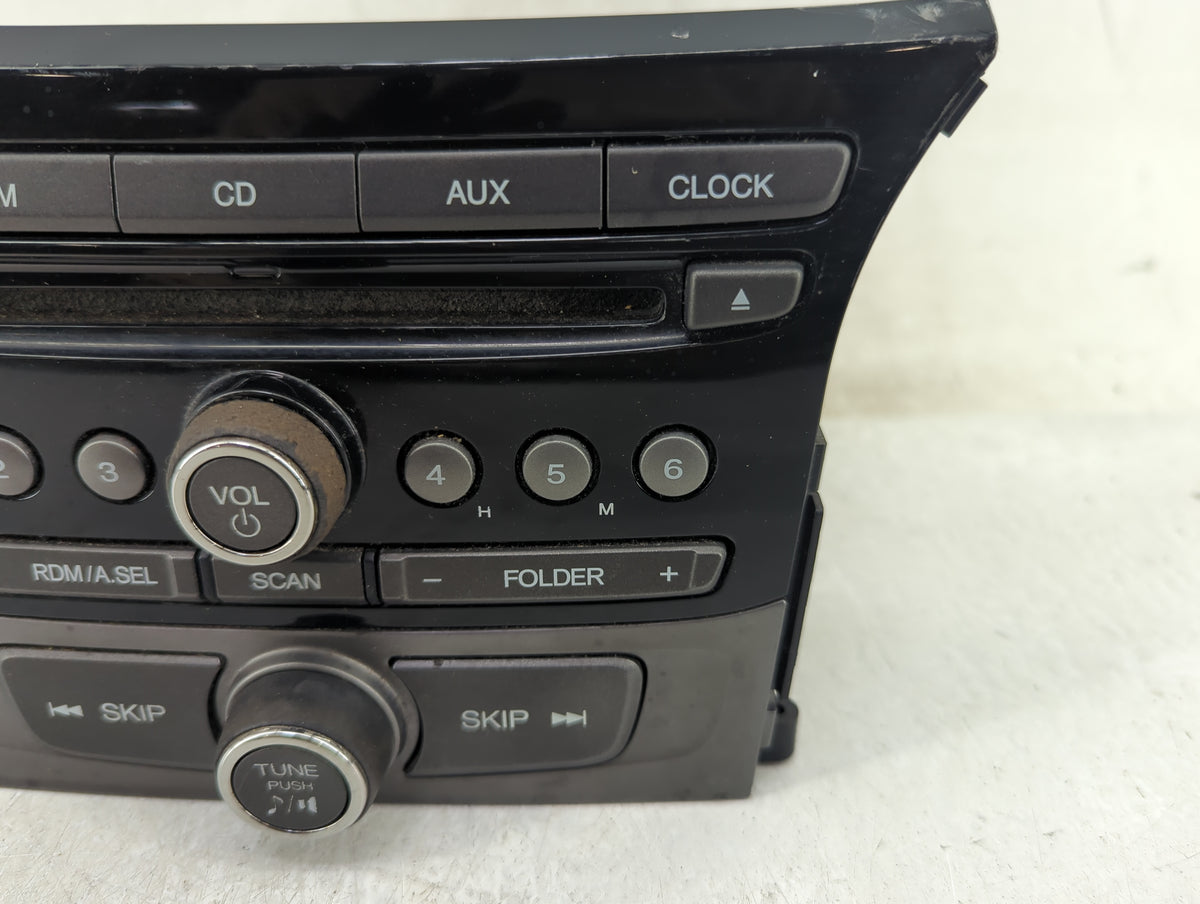 2012 Honda Pilot Radio AM FM Cd Player Receiver Replacement OEM Used Auto Parts - Oemusedautoparts1.com