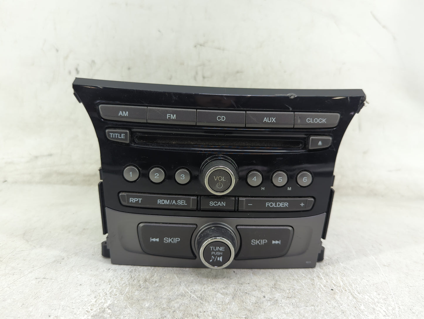 2012 Honda Pilot Radio AM FM Cd Player Receiver Replacement P/N:39100-SZA-A111-M1 Fits OEM Used Auto Parts - Oemusedautopart