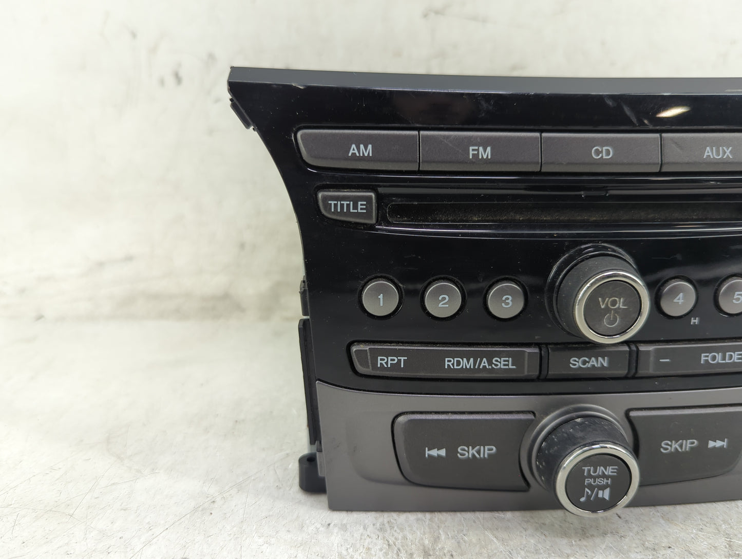 2012 Honda Pilot Radio AM FM Cd Player Receiver Replacement P/N:39100-SZA-A111-M1 Fits OEM Used Auto Parts - Oemusedautopart