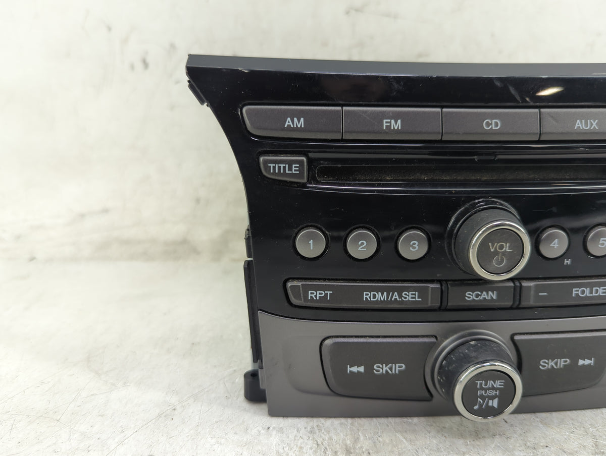 2012 Honda Pilot Radio AM FM Cd Player Receiver Replacement P/N:39100-SZA-A111-M1 OEM Used Auto Parts - Oemusedautoparts1.co