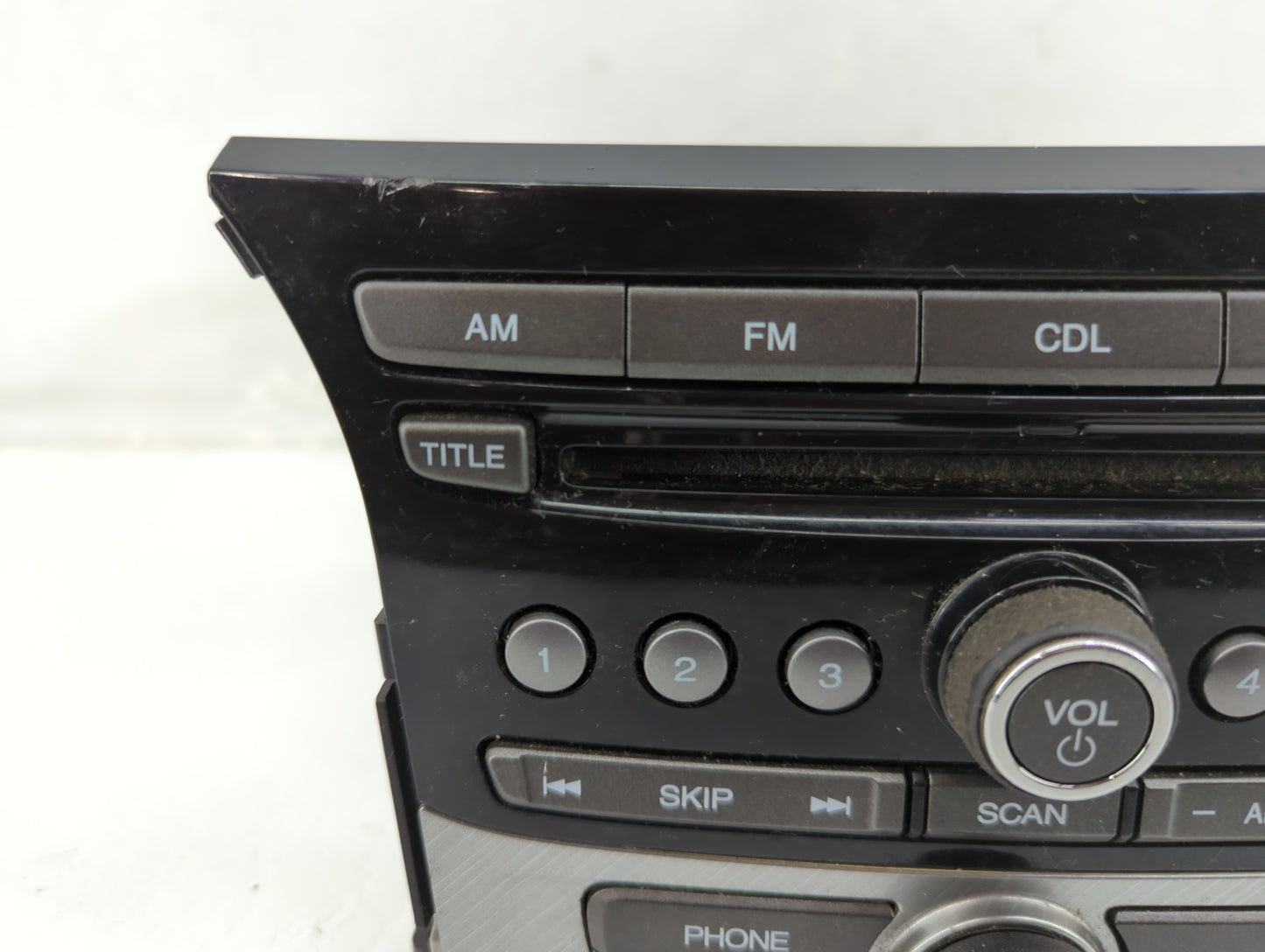 2012 Honda Pilot Radio AM FM Cd Player Receiver Replacement P/N:39100-SZA-L111-M1 CQ-JH81E1GX Fits OEM Used Auto Parts - Oem