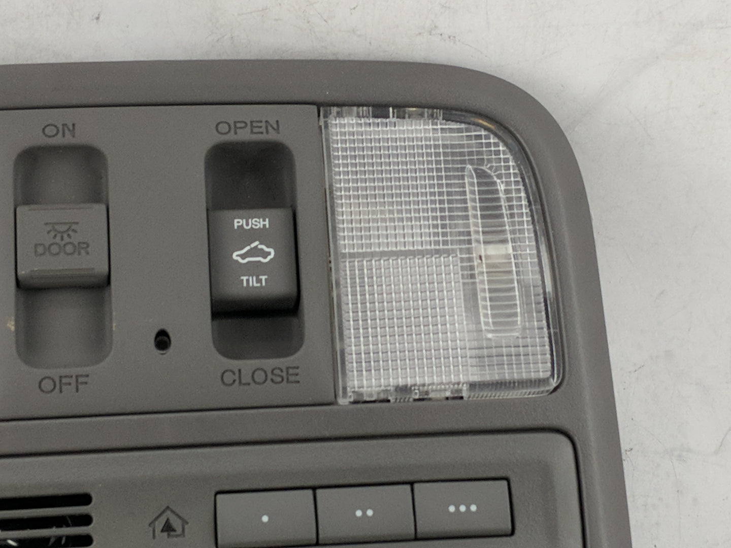 2009-2015 Honda Pilot Overhead Roof Console Gray - Oemusedautoparts1.com