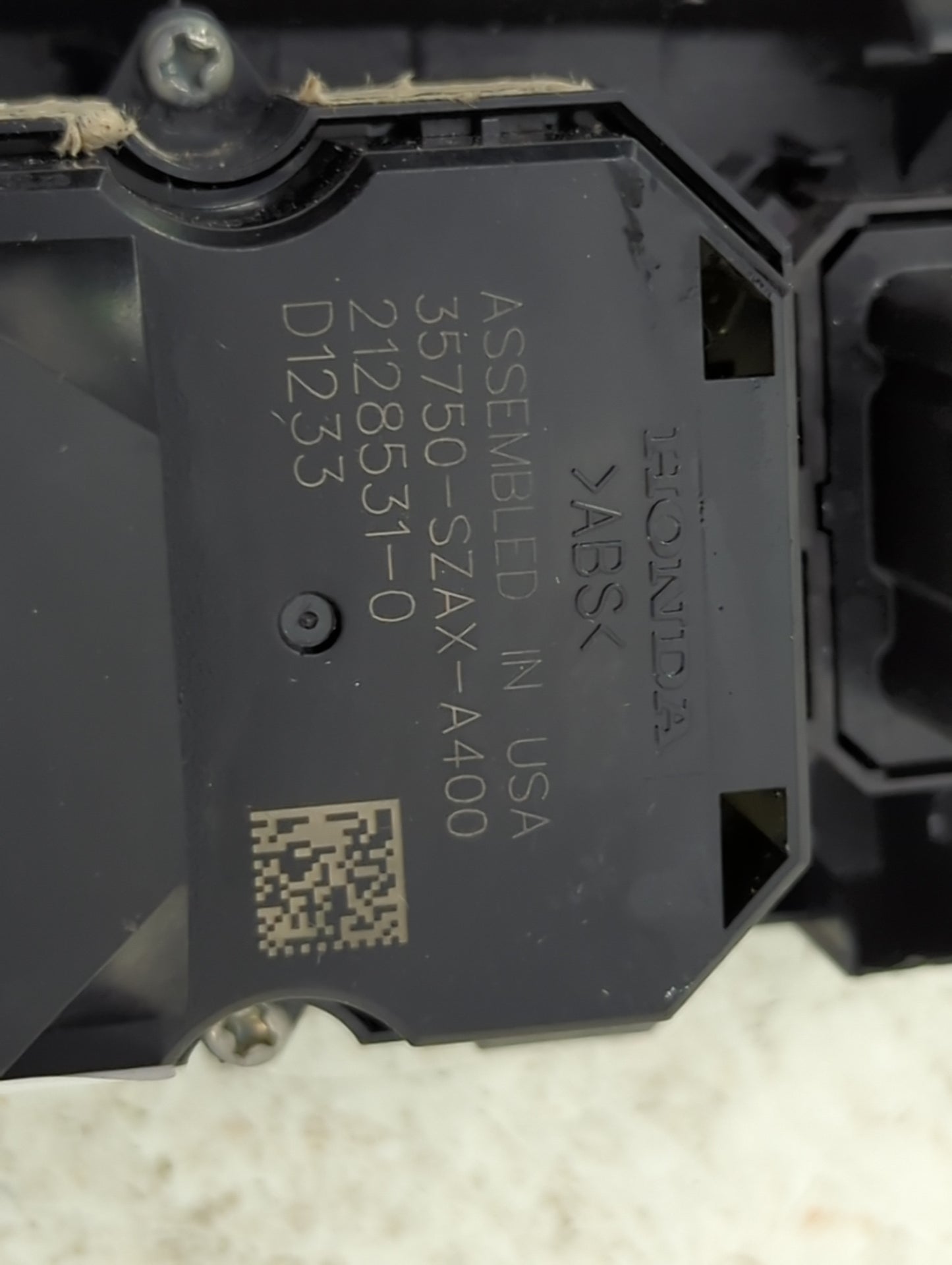 2009-2015 Honda Pilot Master Power Window Switch Replacement Driver Side Left P/N:35750-SZAX-A400 2128531-0 Fits OEM Used Au