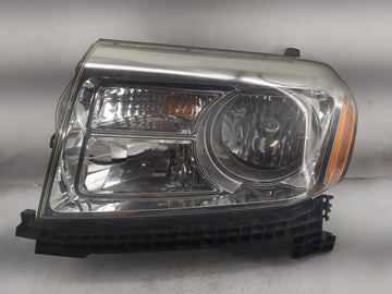 2012-2015 Honda Pilot Driver Left Oem Head Light Headlight Lamp Black - Oemusedautoparts1.com