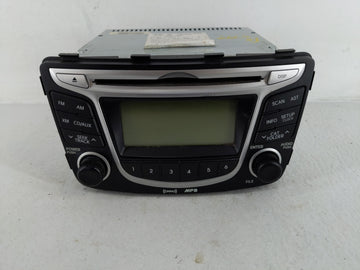 2012-2014 Hyundai Accent Radio AM FM Cd Player Receiver Replacement P/N:96170-1R1004X Fits Fits 2012 2013 2014 OEM Used Auto