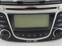 2012-2014 Hyundai Accent Radio AM FM Cd Player Receiver Replacement P/N:96170-1R1004X Fits Fits 2012 2013 2014 OEM Used Auto