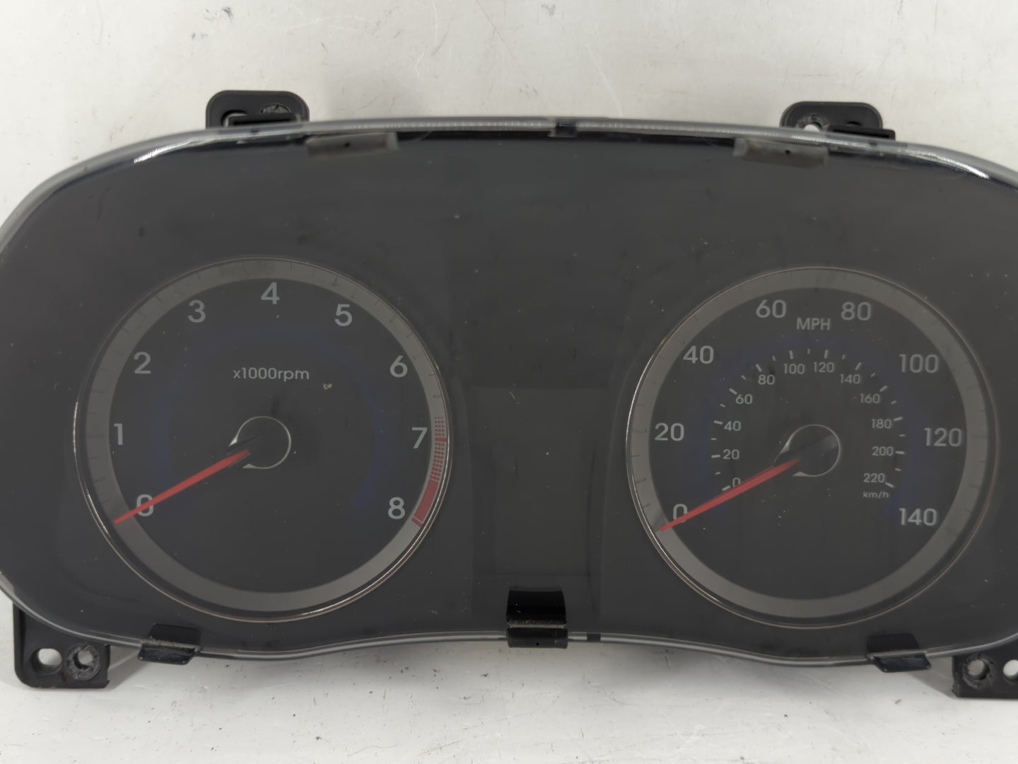 2012-2013 Hyundai Accent Instrument Cluster Speedometer Gauges P/N:94001-1R010 Fits Fits 2012 2013 OEM Used Auto Parts - Oem