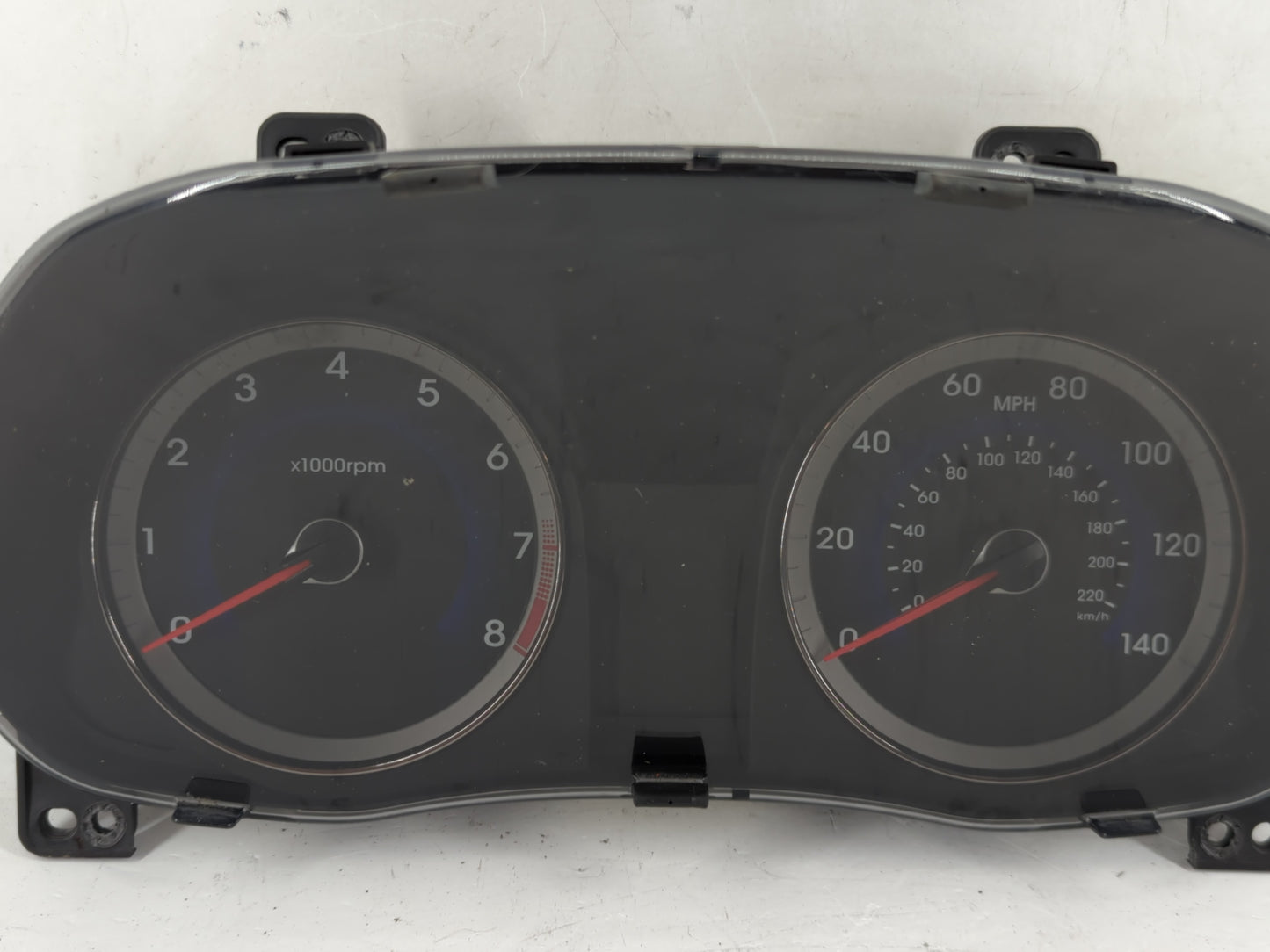2012-2013 Hyundai Accent Instrument Cluster Speedometer Gauges P/N:94001-1R010 Fits Fits 2012 2013 OEM Used Auto Parts - Oem
