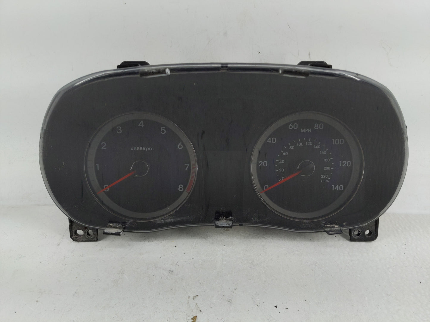 2012-2013 Hyundai Accent Instrument Cluster Speedometer Gauges P/N:94001-1R000 Fits Fits 2012 2013 OEM Used Auto Parts - Oem