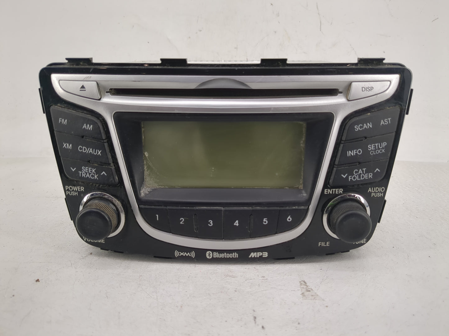 2012 Hyundai Accent Radio AM FM Cd Player Receiver Replacement P/N:96170-1R150GU Fits OEM Used Auto Parts - Oemusedautoparts
