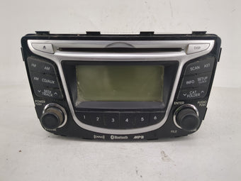 compare product 2012 Hyundai Accent Radio AM FM Cd Player Receiver Replacement P/N:96170-1R150GU Fits OEM Used Auto Parts