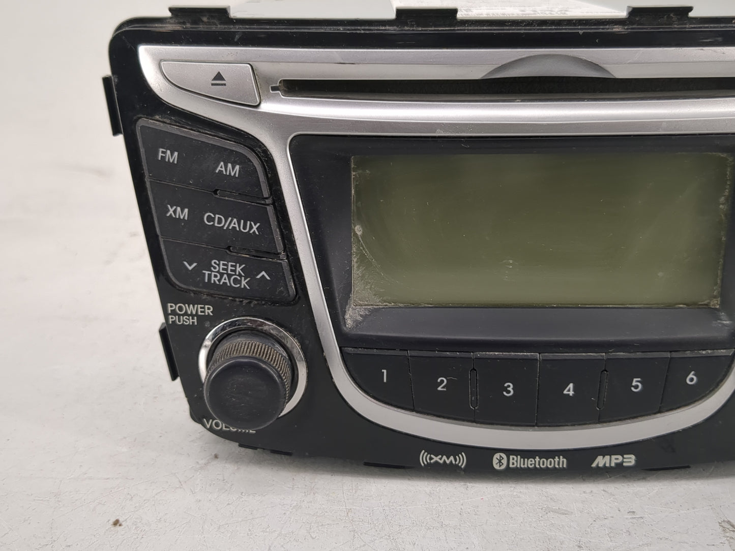 2012 Hyundai Accent Radio AM FM Cd Player Receiver Replacement P/N:96170-1R150GU Fits OEM Used Auto Parts - Oemusedautoparts